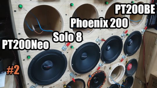 Прослушка-замер Solo 8, Phoenix hybrid neo 200, Patriot 200 Neo, Patriot 200 BE