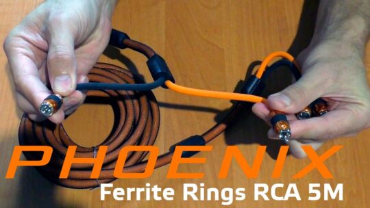 Межблочный кабель DL Audio Phoenix Ferrite Rings RCA 5M с ферритовым фильтром