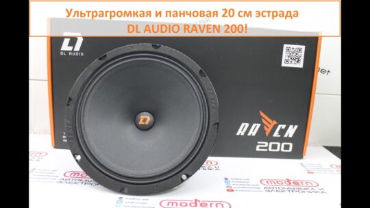 Ультрагромкие и панчовые эстрадные динамики DL Audio Raven 200!