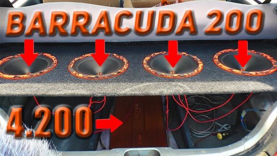 4 динамика DL Audio Barracuda 200 в полке дэу матиз от усилителя DL Audio Gryphon PRO 4.200 V.1
