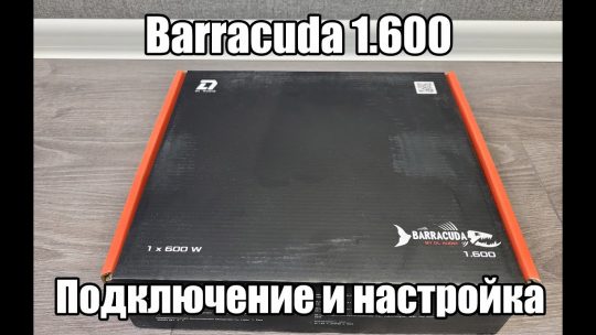 DL Audio Barracuda 1.600 — Обзор, подключение, настройка
