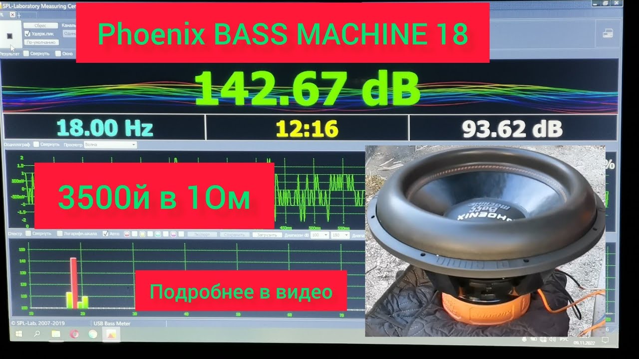 Сабвуфер DL Audio Raven 18