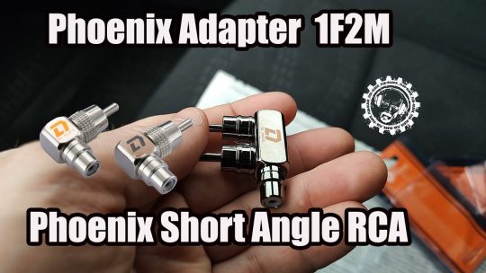 RCA Адаптеры Phoenix Adapter 1F2M и Phoenix Short Angle RCA