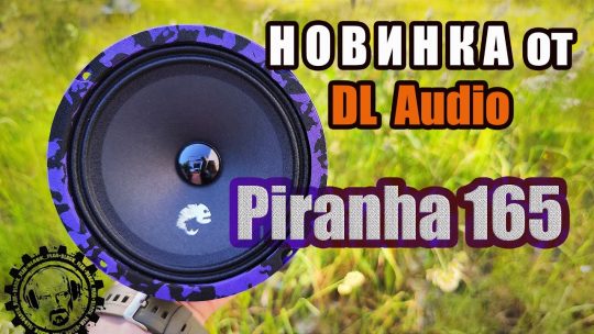 НОВИНКА от DL Audio! Piranha 165 !