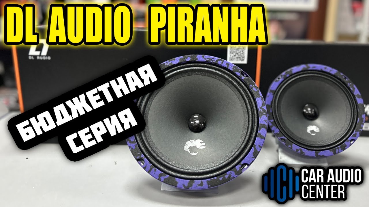 Обзор бюджетной эстрадной акустики DL AUDIO PIRANHA 165 и DL AUDIO PIRANHA  200 — DL Audio ™