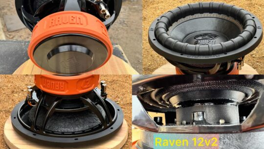 Raven 12v2 крепыш от ‪@dl_audio_official‬ с рефлёным подвесом обзор и не большое Валево в авто x max